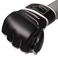 Спортивные перчатки MMA PowerPlay 3056 Черные S PRO_864