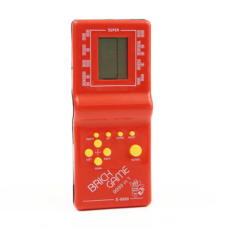 Портативна гра тетріс Brick Game E-9999-C Red