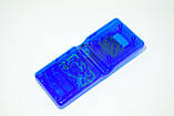 Портативна гра тетріс прозорий корпус Brick Game E-9999-T Blue, фото 5