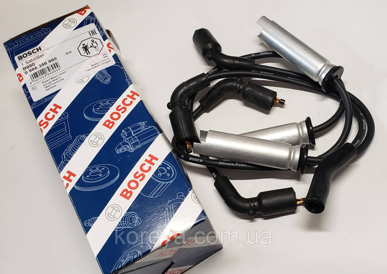 Дроти запалювання Ланос Авео 1.5. BOSCH B980, фото 1