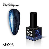 Ga&Ma Night Collection №183 Deep-Sea Dragon - гель-лак, дип-си дрэгон, 10 мл