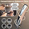 Машинка для стрижки професійна акумуляторна для волосся та бороди з USB та насадками Geemy GM-6010, фото 4