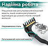 Машинка для стрижки волосся професійна акумуляторна LED дисплей, потужний триммер для стрижки VGR V-699, фото 4