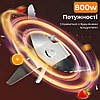 Портативний блендер з чашею 1,5 л 800 Вт 4 режими швидкості і 2 насадки Sokany SK-186, фото 7