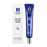 Пептидний ліфтинг-крем для шкіри навколо очей MEDI-PEEL 5 Growth Factors Eye Tox Cream Wrinkle Care 40ml