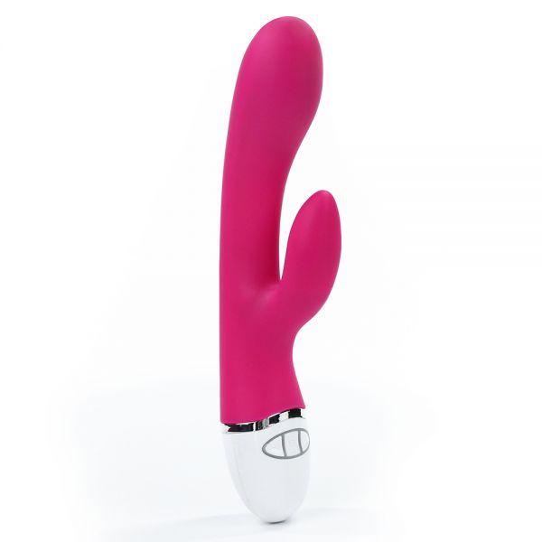 Вібромасажер із кліторальним стимулятором Rabbit Vibrator USB Rechargeable