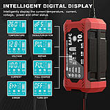 Імпульсний зарядний пристрій EAFC PULSE REPAIR CHARGER 12 V 10 A для акумуляторів (новлена версія), фото 4