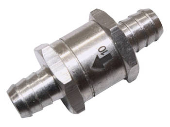 Зворотний клапан паливний дизельний алюмінієвий 10 мм розбірний