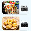 Бутербродниця сендвічниця мультипекар 8 в 1 800 Вт антипригарне покриття Sokany SK-B140-8, фото 6