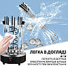 Електрошашличниця вертикальна 8 шампурів аерогриль 1500 Вт Sokany SK-6113, фото 5