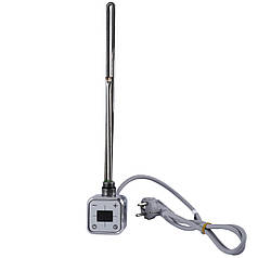 ТЕН для сушки для рушників. Електронне керування, Хром, 600 Вт. НР014.600К.2