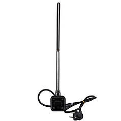 ТЕН для сушки для рушників. Електронне керування, Чорний, 300 Вт. НР014.300S.2