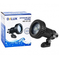 Cветильник для освещения бассейнов DeLux WGL 031 LED 12V 3*1W