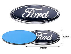 Емблема решітки радіатора та багажника Ford 175ммx72мм F150 Edge Escape