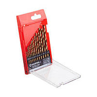 Набір свердел по металу HSS, покриття Ti, 1.5-6.5 мм, 13 од. INTERTOOL SD-0013