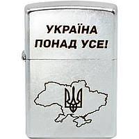 Зажигалка Zippo 207 P CLASSIC street chrome