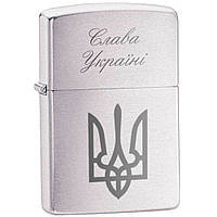 Запальничка Zippo 200 - SU CLASSIC brushed chrome