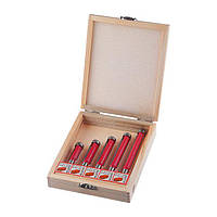 Набір фрез прямих для обробки країв, 5 од. INTERTOOL HT-0076