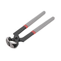 Кліщі торцеві для цвяхів 200мм, C45, полив'яні двошарові рукоятки INTERTOOL HT-0166