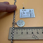 Срібний амулет Символ Роду із ланцюжком бісмарк комплект 925 проби, фото 7