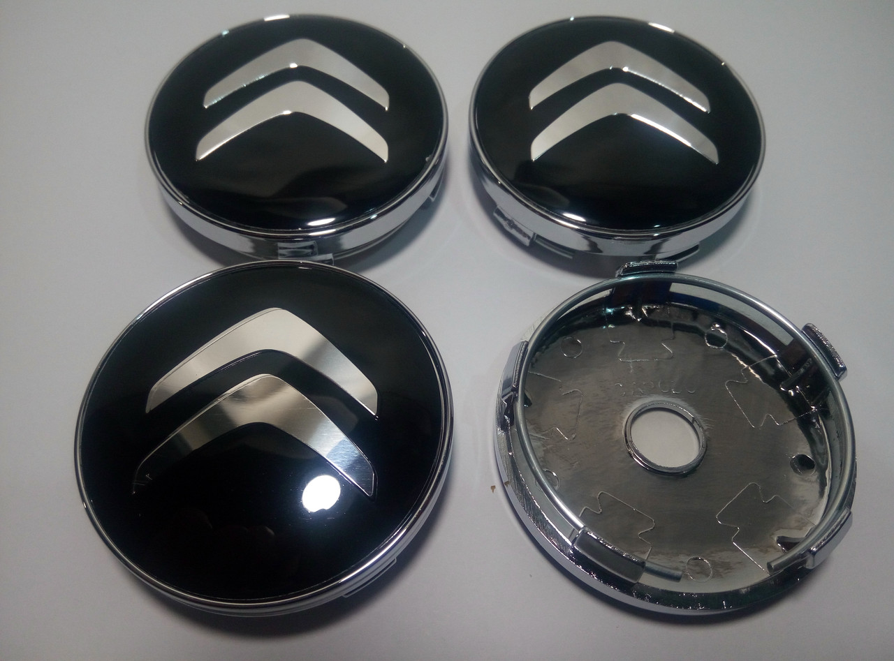 Ковпачки в диски CITROEN 56-60 мм чорні