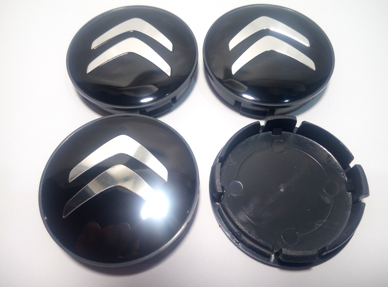 Ковпачки в диски CITROEN 55-59 мм чорні