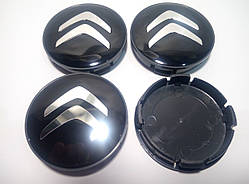 Ковпачки в диски CITROEN 55-59 мм чорні