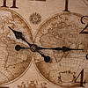 Годинник настінний великий круглий Глобус, фото 4