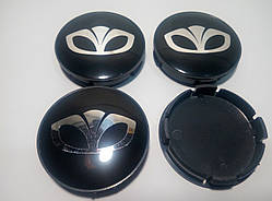 Ковпачки в диски Daewoo 55-59 мм чорні