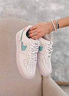 Nike Air Force 1 LX WMNS White Pink Blue хорошее качество кроссовки и кеды хорошее качество Размер 36