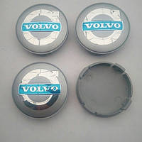 Ковпачки в диски Volvo 55-59 мм сірі