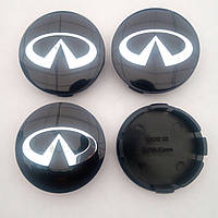 Ковпачки в диски Infiniti 52-56 мм чорні