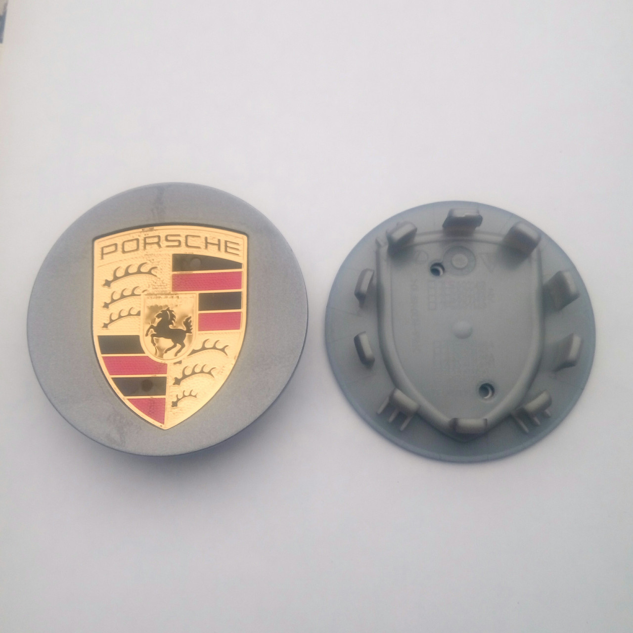 Ковпачок у диск Porsche 59-76 мм графіт