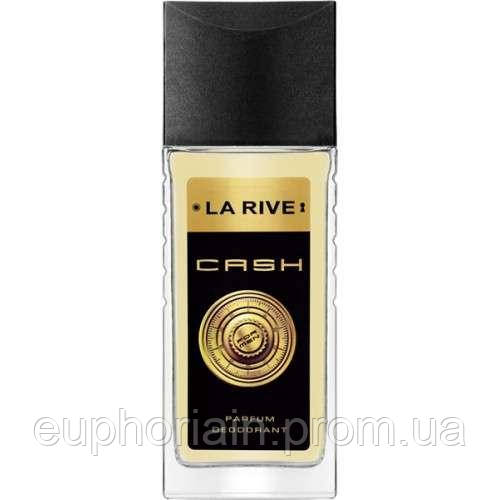 Мужской парфюмированный дезодорант 80 мл La Rive CASH MAN 233438 Отличное качество - фото 1 - id-p2078453087
