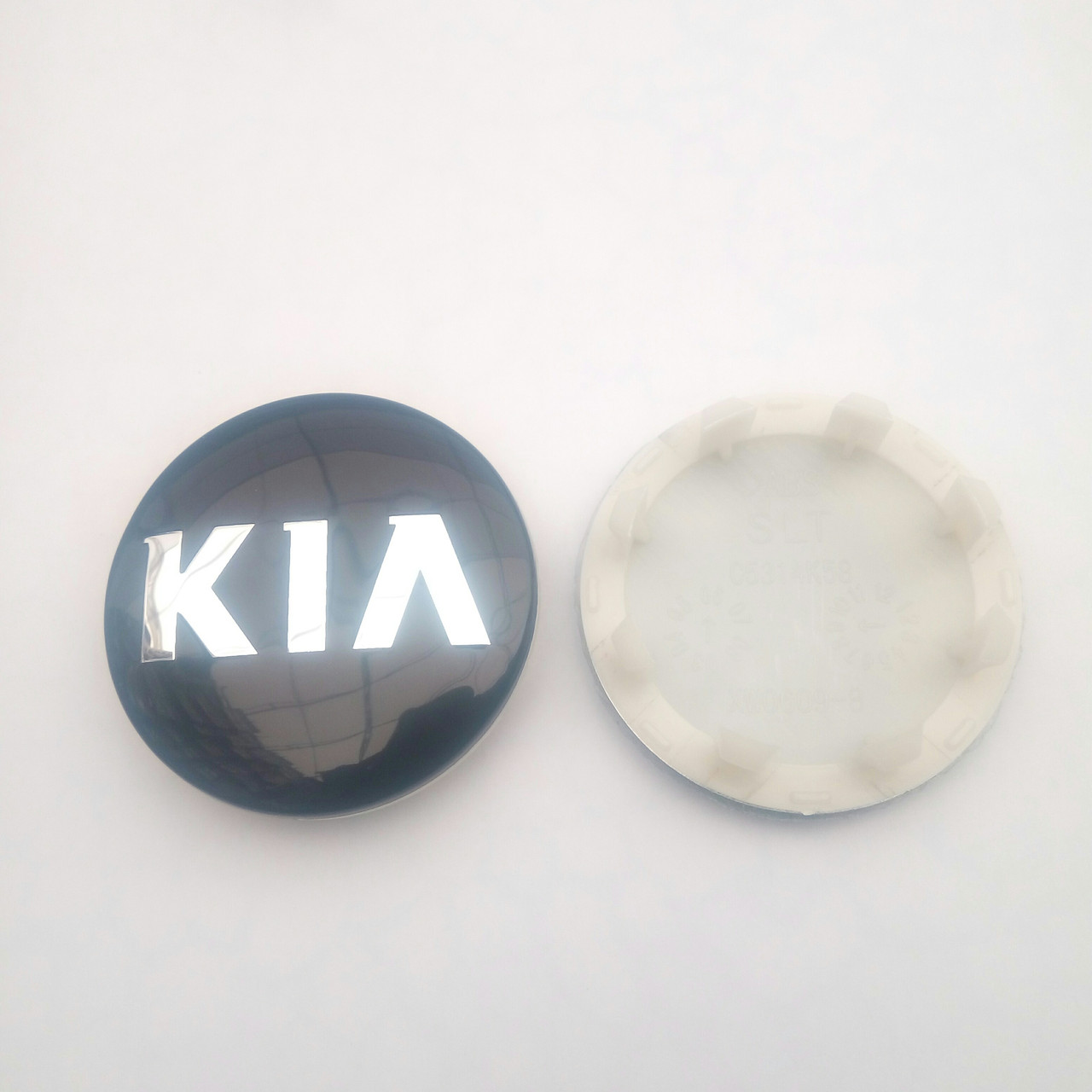 Ковпачок у диск для Kia 50-58 мм чорний