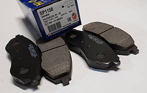 Колодки гальмівні передні (к-кт) Aweo. Hi-Q Sangsin Brake 96534653, SP1158