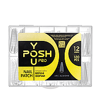 Верхняя форма для наращивания ногтей YouPOSH Nail Patch упаковка 120 шт. ALMOND ARC ALMOND