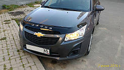 Мухобійка Chevrolet Cruze (2009>) (VT-52) Дефлектор капота