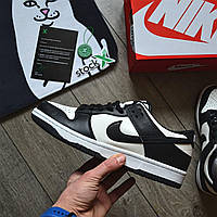 Кроссовки Dunk Low Retro ' White\Black' (Топ качество)