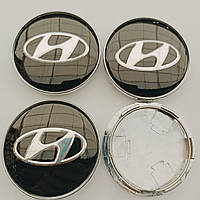 Ковпачки в диски Hyundai 62-68 мм чорні