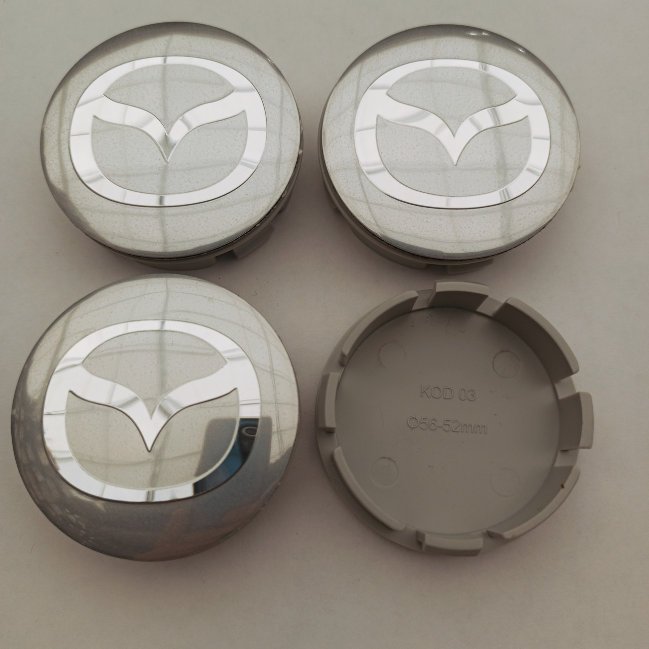 Ковпачки в диски Mazda 52-56 мм