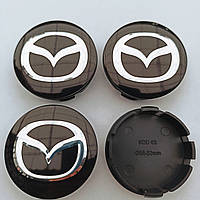 Ковпачки в диски Mazda 52-56 мм чорні