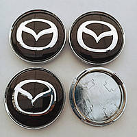Ковпачки в диски Mazda 58-63 мм чорні