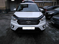 Дефлектор капота для Hyundai Creta (2016>) (VT-52)