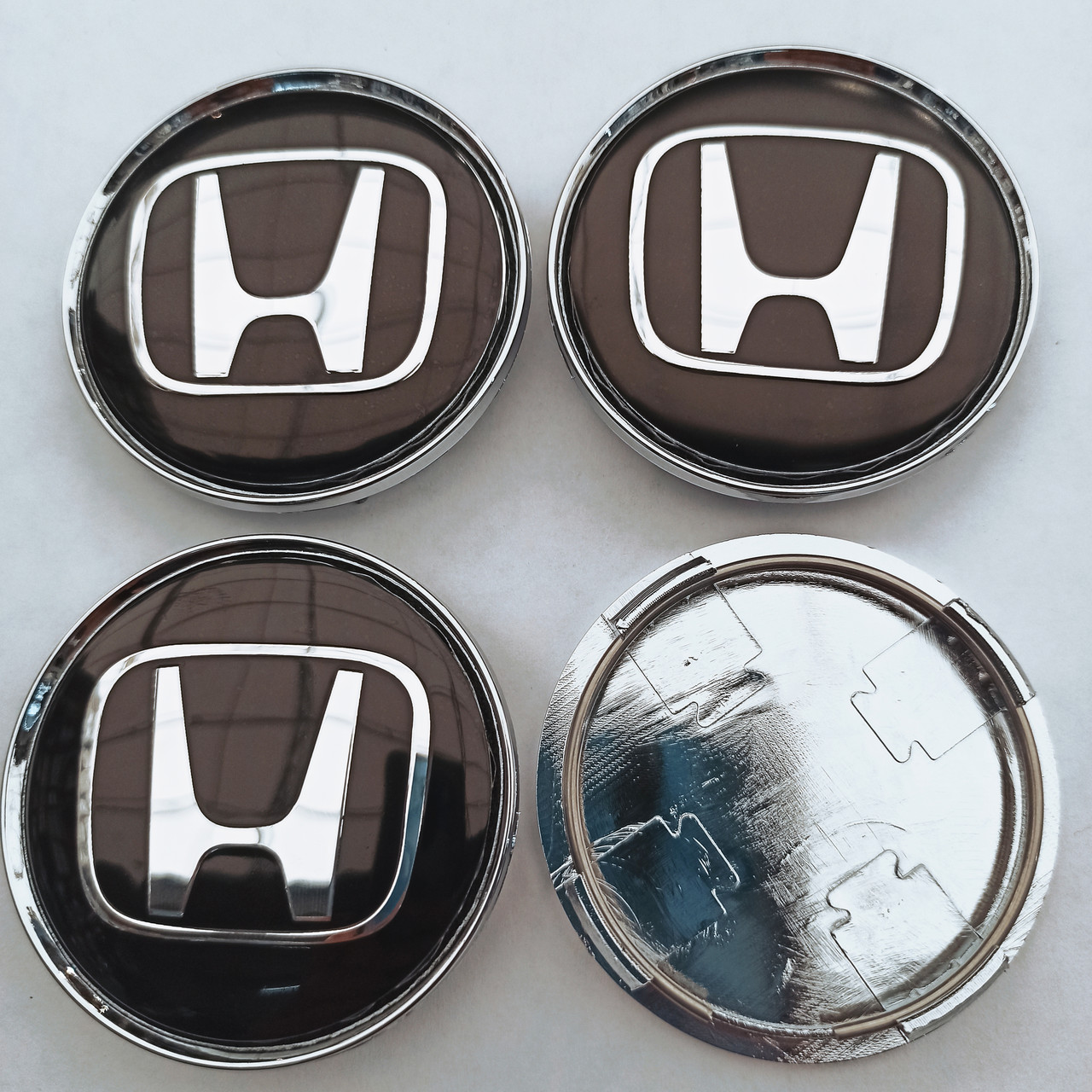 Ковпачки в диски Honda 58-63 мм чорні