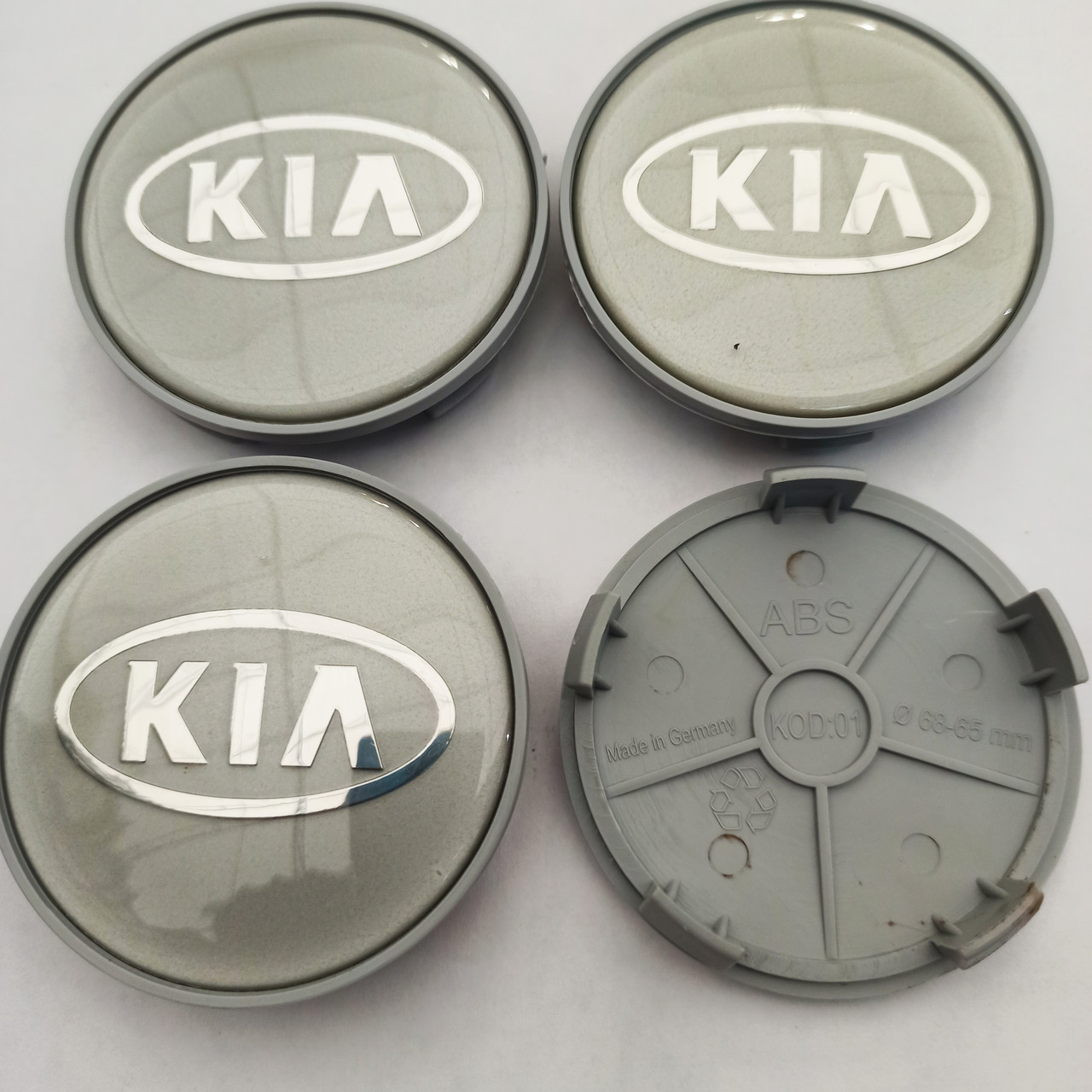 Ковпачки в диски Kia 65-68 мм