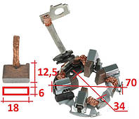 Щітковий вузол для стартера Bosch ALFA ROMEO FIAT SIENA LANCIA LAND ROVER MERCEDES-BENZ MIXTO OPEL SUZUKI VAUXH