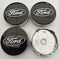 Ковпачки у диски Ford 56-60 мм чорні