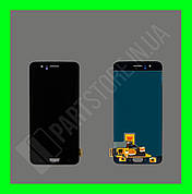 Дисплей OnePlus 5 (A5000) із сенсором, чорний (OLED, оригінальні комплектуючі)