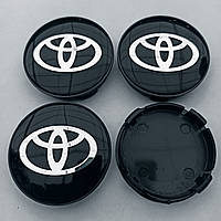 Ковпачки в диски Toyota 55*59 мм чорні